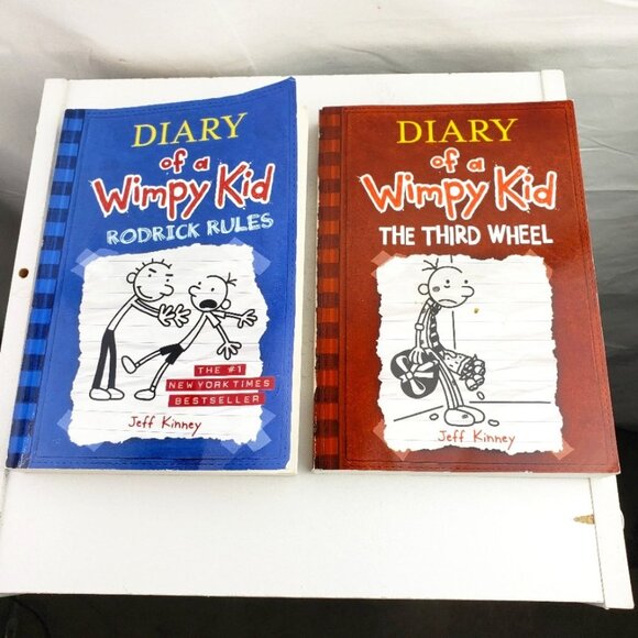 Other - Diary of a Wimpy Kid Jeff Kinney Set of Two Paperback Books